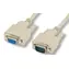 MicroConnect serielles Kabel RS-232, D-SUB 9-polig (M) - D-SUB 9-polig (F) 2 m weiß