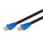 MicroConnect CAT6 U/UTP OUTDOOR 10m schwarz / PVC