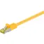 MicroConnect CAT7 S/FTP Patchkabel 15m gelb / LSZH