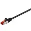 MicroConnect CAT6 S/FTP 15m schwarz / LSZH