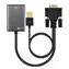 MicroConnect Aktivadapter VGA (M) - HDMI (F) mit USB-Stromversorgung schwarz