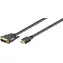 MicroConnect Kabel Dual-Link HDMI (M) - DVI-D 24+1 (M) 10m schwarz / FullHD (1920x1080) @ 60Hz / bidirektional