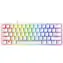 Razer Huntsman Mini - Mercury Ed. Purple Switch US Weiß / Gaming-Tastatur / Mechanisch / Razer Clicky Optical Switches