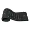 LogiLink ID0019A / Flexible Tastatur / wasserdicht / USB / PS2 / DE