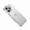 FIXED Kameraglas Kameraobjektiv-Schutzglas für Apple iPhone 15 Pro/ 15 Pro Max Silber