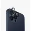 UNIQ Optix Aluminium-Kameraobjektiv-Schutzglas für Apple iPhone 15 Pro Max Deep Navy (Dunkelblau)
