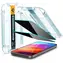 Spigen Glass tR EZ Fit (Privacy) 2er-Pack Schutzglas für Apple iPhone 15 Pro Max