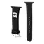 Karl Lagerfeld Karl Head NFT Armband für Apple Watch 42/44/45/49 schwarz