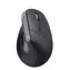 Trust Bayo+ schwarz / Vertikale Maus / optisch / 2400 DPI / 6 Tasten / USB-A / RF 2,4 GHz / Bluetooth