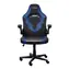 Trust GXT703B Riye blau / Gaming Stuhl / verstellbar / belastbar bis 140 kg / Stoff & Kunstleder