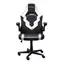 Trust GXT703W Riye weiß / Gaming Stuhl / verstellbar / belastbar bis 140 kg / Stoff & Kunstleder