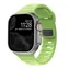 Nomad Sport Strap Glow 2.0 Armband für Apple Watch Ultra 49 & 45 & 44 & 42 mm grün