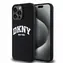 DKNY Liquid Silicone Arch Logo MagSafe Backcover für Apple iPhone 14 Pro Max Schwarz