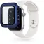 Epico Glasschutzhülle für Apple Watch 4/5/6/SE (44 mm), Blau