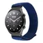 FIXED Nylon-Sportarmband mit Schnellverschluss 22 mm für Smartwatch, dunkelblau