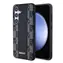DKNY Magsafe-Rückseite aus PU-Leder mit Karomuster für Samsung Galaxy S24+, Schwarz