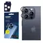3mk HARDY Lens Protection Pro Kameraglas für Apple iPhone 15 Pro Max Schwarz
