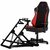 Nitro Concepts C-Racer - X1000 Inferno Red Bundle / klappbarer Lenkradständer + Gaming-Stuhl / Stoff / 120 kg Tragfähigkeit