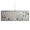 Glorious GMMK 3 Pro 65% Barebone ANSI Silber / Gaming 65% TKL / USB-C / ohne Schalter / ANSI-Layout / RGB / 1,4 m