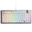 Glorious GMMK 3 Pro 75 % - Fox Linear ANSI Silber / Gaming 75 % TKL / USB-C / ANSI (US)-Layout / Fox Linear / RGB / 1,4 m