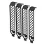 Silverstone SST-Aeroslots-2B schwarz / belüftete Abdeckung für PCIe-Slot / 4Stk