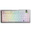 Glorious GMMK 3 Pro Wireless 75 % - Fox Linear ANSI Silber / Gaming 75 % TKL / USB-C+BT / ANSI US / Fox Linear / RGB