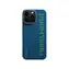 Pitaka Tactile Woven Case Hello WORLD Schutzhülle für iPhone 16 Pro blau
