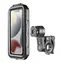 Interphone Universal wasserdichte Hülle für Mobiltelefone Armor Pro Lenkerhalterung QUIKLOX max. 6,5" schwarz