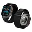 Spigen Textilarmband (Hakenverschluss) für Apple Watch 49 mm/46 mm/45 mm/44 mm, schwarz