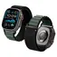 Spigen Textilarmband (Hakenverschluss) für Apple Watch 49 mm/46 mm/45 mm/44 mm, grün