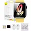 Baseus Schutzfolie 41 mm für Apple Watch 7/8 transparent