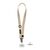 Obal:Me NeckTag Ribbon Phone Strap Ivory