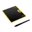 Huion HS64 SE gelb-schwarz / Grafiktablett / 160 x 102 mm / 5080 LPI / 8192 Druckstufen / microUSB