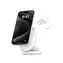 Belkin BOOST CHARGE Qi2 Magnetische Ladestation 2in1 weiß / faltbar / 15W
