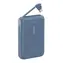 Belkin BOOST CHARGE Powerbank 10000mAh + integriertes Kabel blau / 20W PD / USB-C