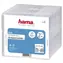 HAMA CD Slim Doppelbox, transparent / Hülle für 2 CDs/DVDs / 25 Stück