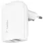 Belkin BOOST CHARGE Ladegerät weiß / Ladegerät / USB-C / USB-A / 37 W / PD