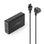 HAMA USB-Ladestation GaN schwarz / 4X USB-C PD / 1x USB-A QC / 240 W