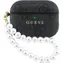 Guess PU 4G Classic Logo Pearl Strap Case für AirPods Pro 3 Schwarz