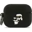 Karl Lagerfeld 3D- Logo NFT Karl und Choupette Silikonhülle für AirPods Pro 3 Schwarz