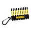 DeWalt DT7275 / Bitsatz mit Karabiner 3xT20 & 4xT25 & 3xT30 / 10-tlg