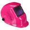 SIXTOL Schweißmaske 4 pink / Selbstverdunkelnder Schweißhelm