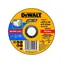 DeWalt DT43905-QZ / Trennscheibe aus Edelstahl / Durchmesser 115 x 22,3 mm / Schnittbreite 1,6 mm
