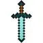 Paladone Diamantschwert-Lampe für Minecraft / Tischlampe / 3x AAA