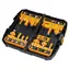 DeWalt DT90016-QZ / Satz Schaftfräser / 12-tlg