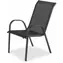 Fieldmann FDZN5010 Schwarz / Gartenstuhl / Material: Metall-Textil / Maße 55 x 73 x 91 cm