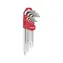 YATO TORX-Steckschlüsselsatz mit Loch (9 Stück) länger / 15 - 38 mm / Länge 78 - 222 mm