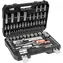 YATO 1|2" und 1|4" Steckschlüsselsatz mit Ratsche / Bits / Gola / Inbus / 94-tlg