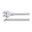 Solight PF10 Flexokabel 2m flach weiß / 2x 0,75mm2