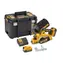 DeWalt DCP580P2 / Akku-Hobel / 18V / 15.000 U/min / Breite: 82 mm / Tiefe: 2 mm / 2x 5Ah / Ladegerät / Koffer